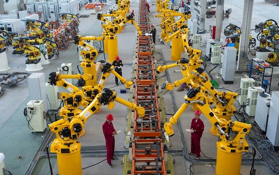 工业机器人生产线