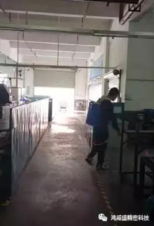 车间消毒细节